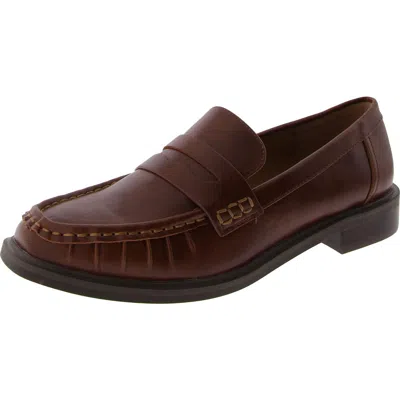 Dolce Vita Freyr Womens Faux Leather Slip-on Loafers In Multi
