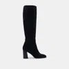 Dolce Vita Fynn Boots Black Suede In Black