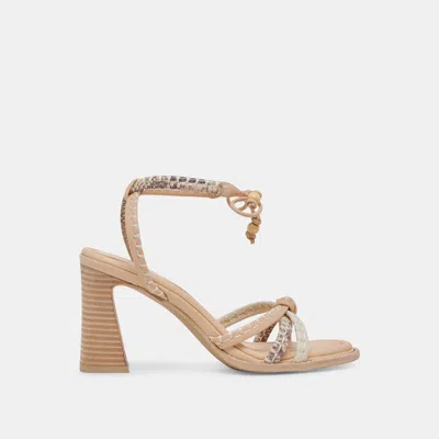 Dolce Vita Gazele Heels Ivory Multi Leather