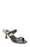 Dolce Vita Genora Slide Sandal In Black Leather