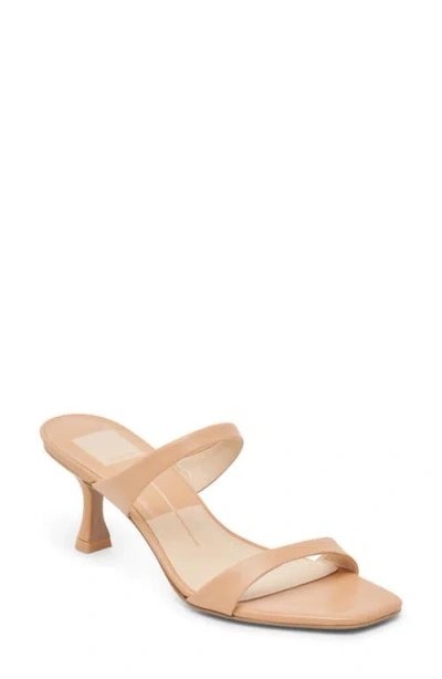Dolce Vita Genora Slide Sandal In Cafe Leather