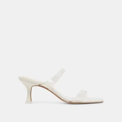 Dolce Vita Genora Wide Heels Crystal Vinyl