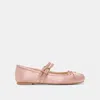 Dolce Vita Gibsen Ballet Flats Blush Satin