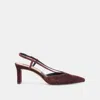 Dolce Vita Ginay Heels Mulberry Suede In Multi