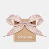 Dolce Vita Gingham Lace Rose Multi