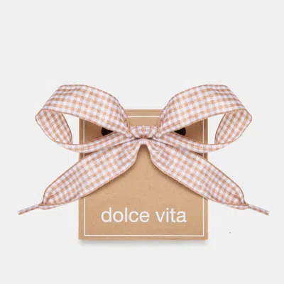 Dolce Vita Gingham Lace Rose Multi
