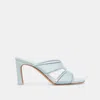 Dolce Vita Gitel Wide Heels Ice Blue Mesh