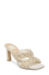 Dolce Vita Gitel Rhinestone Sandal In Ivory Rhinestone