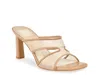 Dolce Vita Gitel Wide Heels Light Tan Mesh In Brown