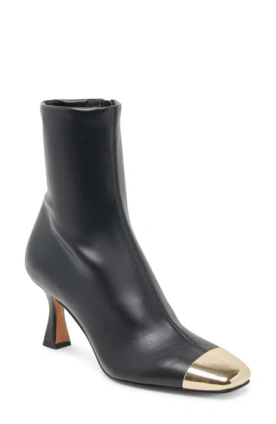 Dolce Vita Glamor Cap Toe Bootie In Black Stella