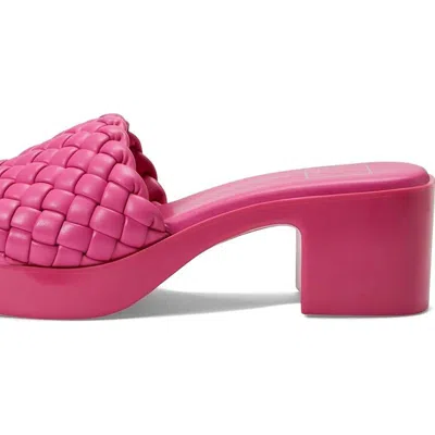 Dolce Vita Goldy Braided Sandal In Fuschia In Pink