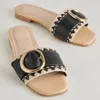 Dolce Vita Grecia Slide Sandal In Black