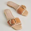 Dolce Vita Grecia Sandals Tan Leather In Brown