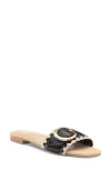 Dolce Vita Grecia Slide Sandal In Black