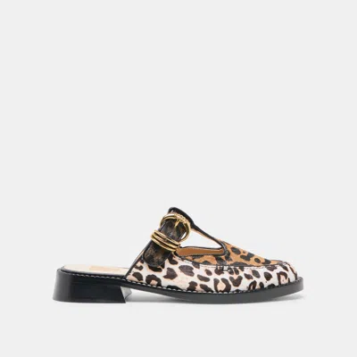 Dolce Vita Harlah Flats Leopard Multi Calf Hair In Animal Print