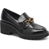 Dolce Vita Erna Loafer In Midnight Crinkle Patent