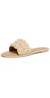 Dolce Vita Harlyn Pearl Sandals Lt Natural Raffia In Lt Natural Raffia