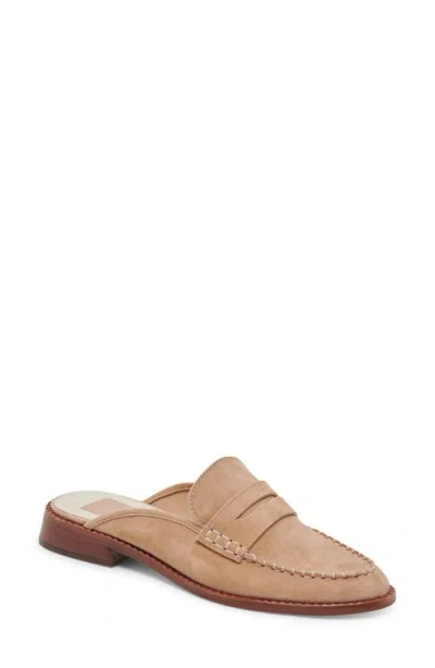 Dolce Vita Havan Loafer Mule In Camel Suede