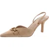 Dolce Vita Haylee Slingback Pointed Toe Pump In Brown