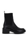 Dolce Vita Hilora H2o Boots Black Leather In Black
