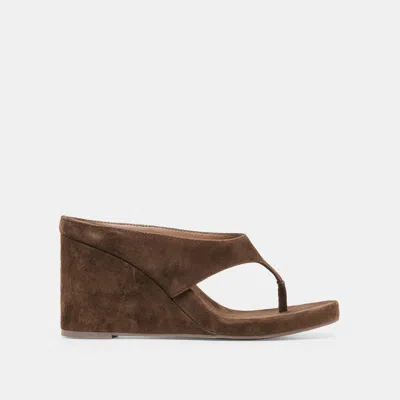 Dolce Vita Hinna Wedges In Brown Size 12 By