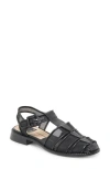 Dolce Vita Holis Mesh Fisherman Sandal In Black