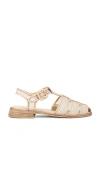 Dolce Vita Holis Mesh Fisherman Sandal In Neutral