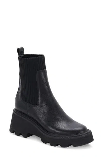 DOLCE VITA DOLCE VITA HOVEN H2O WATERPROOF PLATFORM LUG SOLE BOOTIE