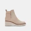 Dolce Vita Huey H2o Wide Booties Dune Suede
