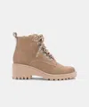 Dolce Vita Huey Hiker Boots Mushroom Nubuck In Brown