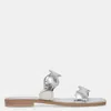 Dolce Vita Ilva Low Slide Sandal In Silver