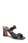 Dolce Vita Ilva Slide Sandal In Onyx Embossed