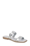 Dolce Vita Ilva Low Slide Sandal In Silver