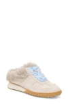 Dolce Vita Izzey Faux Fur Sneaker In Brown