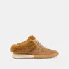 Dolce Vita Izzey Plush Sneakers Lt Brown Suede In Brown