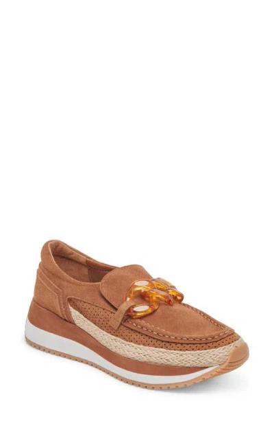 Dolce Vita Jadah Sneaker In Pecan Suede