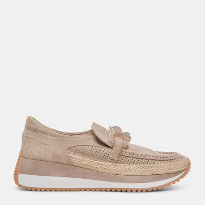 Dolce Vita Jadah Sneakers Taupe Suede