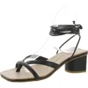 Dolce Vita Jaimi Womens Faux Leather Open Toe Thong Sandals In Multi