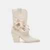 Dolce Vita Jakel Boots Off White Nubuck