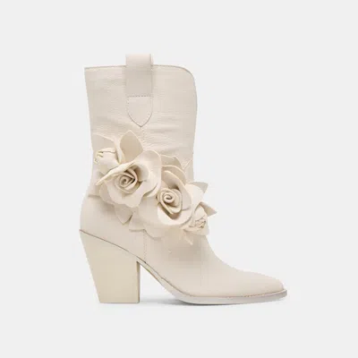 Dolce Vita Jakel Boots Off White Nubuck