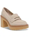 Dolce Vita Jayjay Womens Faux Leather Slip-on Loafers In Multi