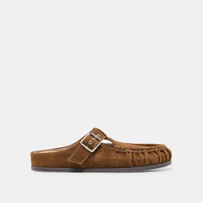 Dolce Vita Jeanne Flats In Brown Size 5 By