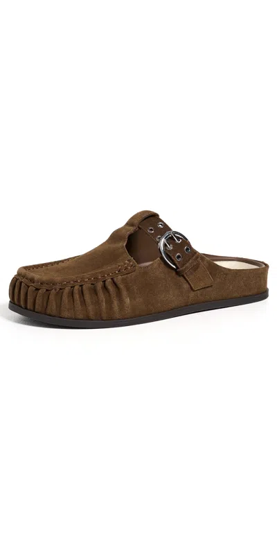 Dolce Vita Jeanne Mules Chestnut In Brown