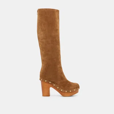 Dolce Vita Jenny Boots In Brown Size 10 By