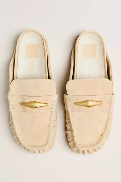 Dolce Vita Jodero Suede Slip-on Loafers In Neutral