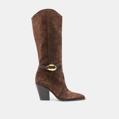 Dolce Vita Jody Boots Dk Brown Suede