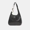 Dolce Vita Johnnie Shoulder Bag Black Leather In Black