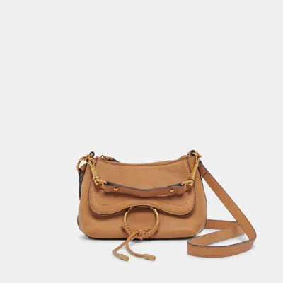 Dolce Vita Jolene Crossbody Bag In Whiskey Leather By  In Brown