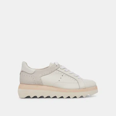 Dolce Vita Jorgie Sneakers White Leather