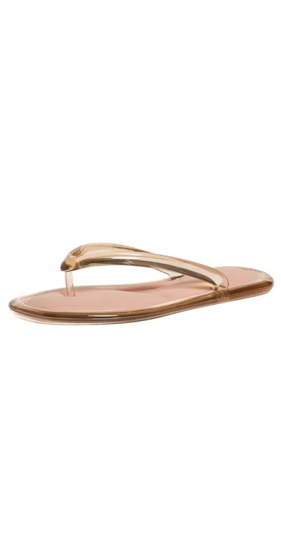 Dolce Vita Jozey Jelly Flip Flops Mocha In Brown
